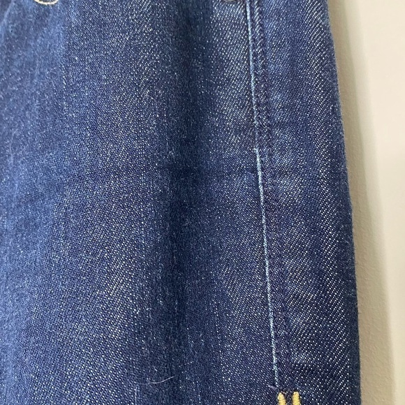 Madewell Dark Wash Zipper Ankle Mid-rise Jeans, Size 28 - Picture 6 of 14